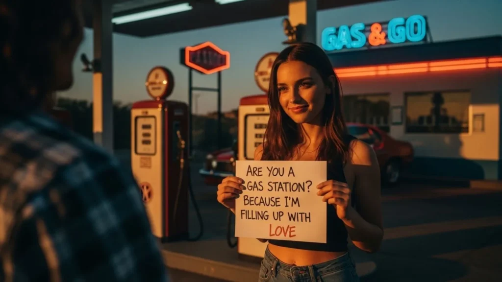 Romantic Gas Pick Up Lines