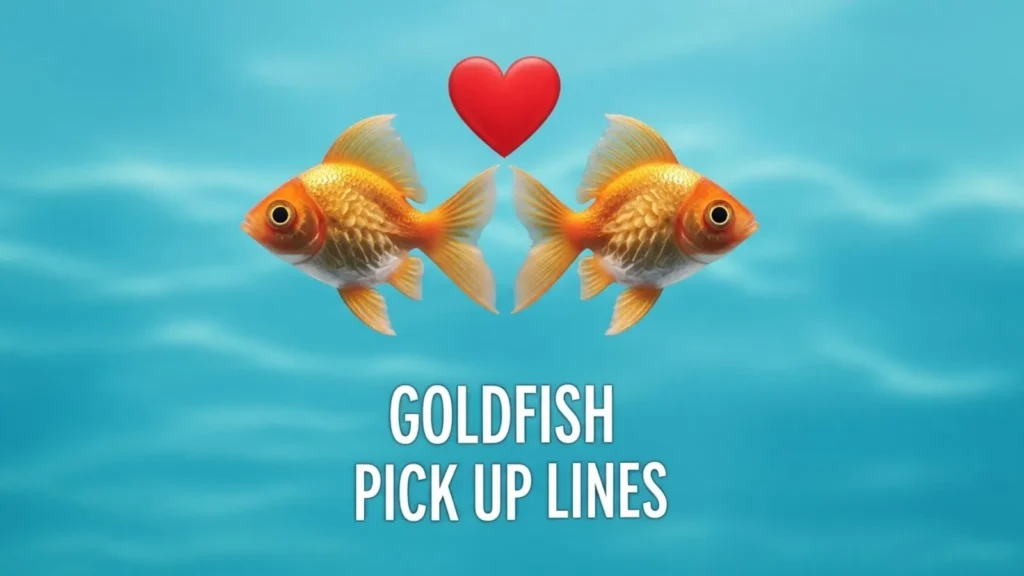 Romantic Goldfish Pick Up Lines