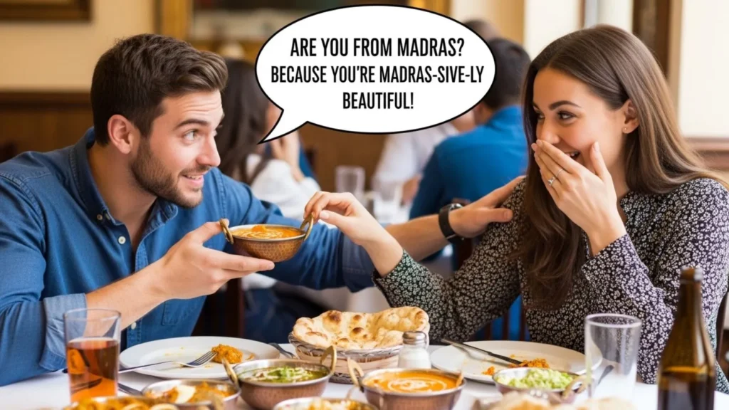Severe Curry Pick Up Lines