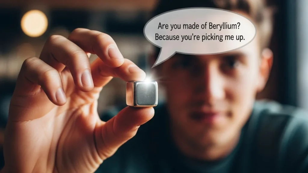 Smooth Beryllium Pick Up Lines