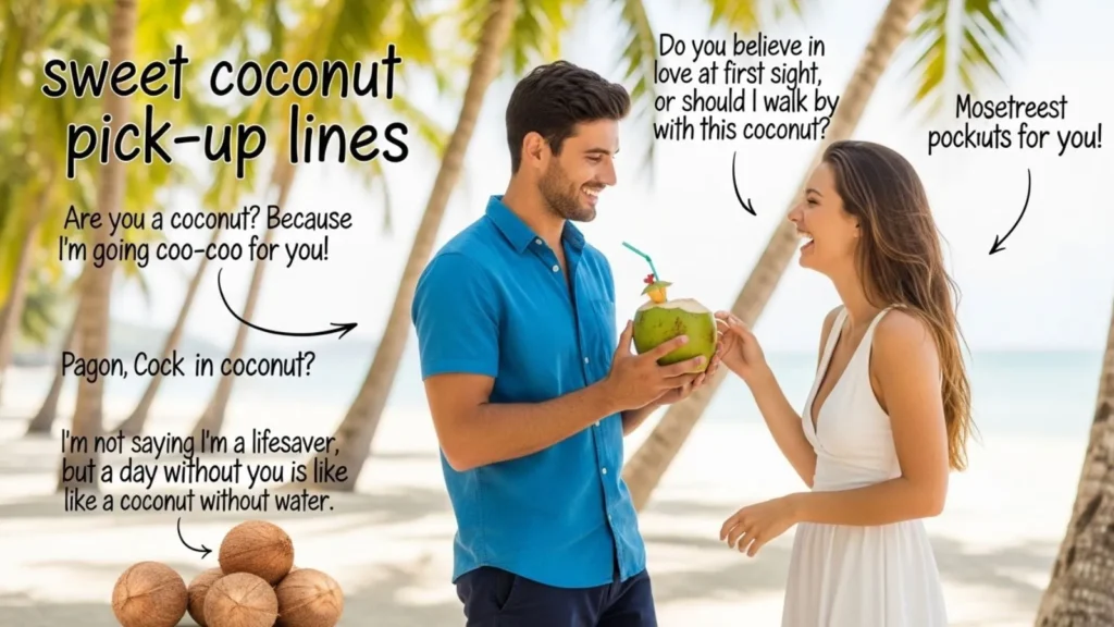 Sweet Coconuts Pick Up Lines