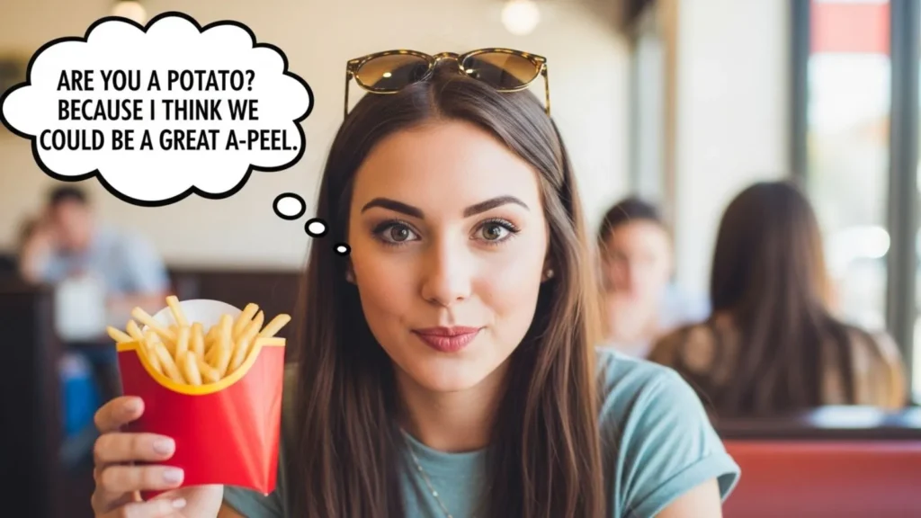Witty Fries Pick Up Lines