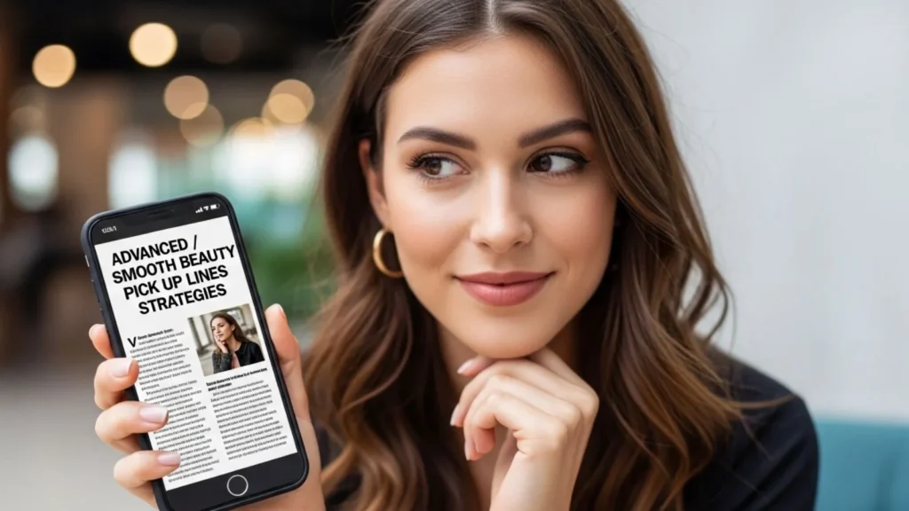 Advanced / Smooth Beauty Pick Up Lines Strategies