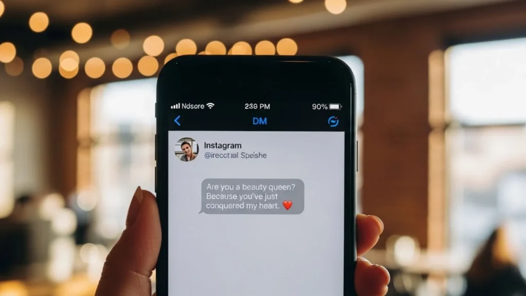 Beauty Pick Up Lines for Social Media DMs