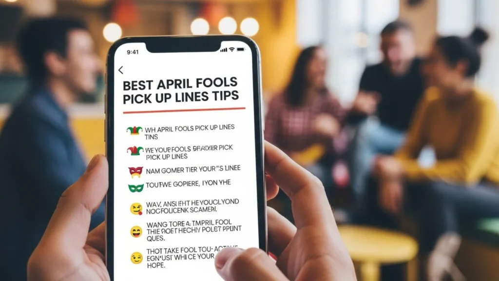Best April Fools Pick Up Lines Tips