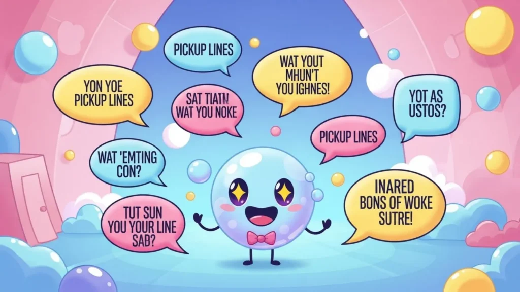 Funny Bubbly Pick Up Lines Examples