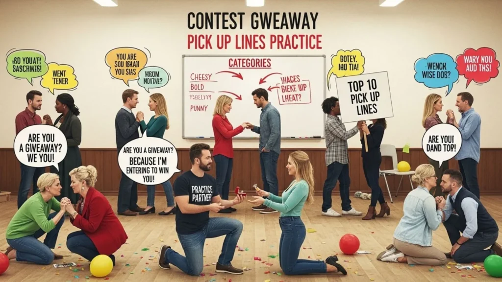 Best Contest Giveaway Pick Up Lines Practices 