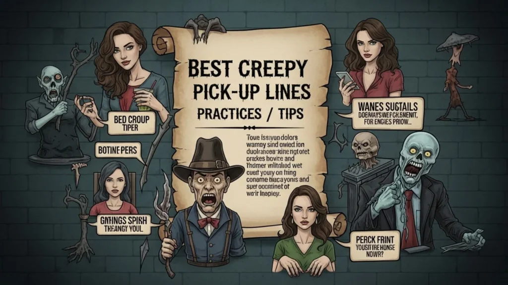 Best Creepy Pick Up Lines Practices / Tips