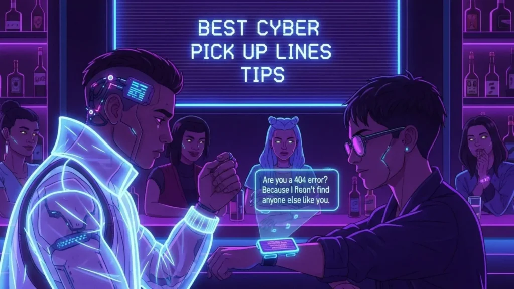 Best Cyber Pick Up Lines Tips