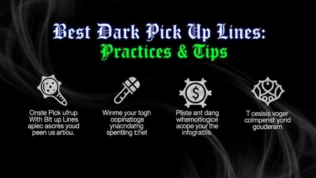 Best Dark Pick Up Lines Practices / Tips 