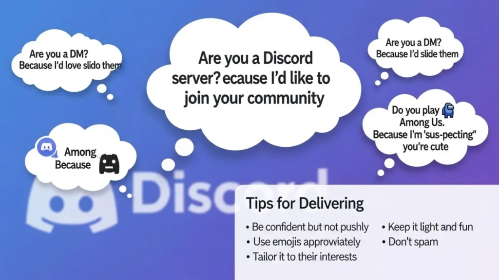 Best Discord Pick Up Lines: Tips for Delivering 