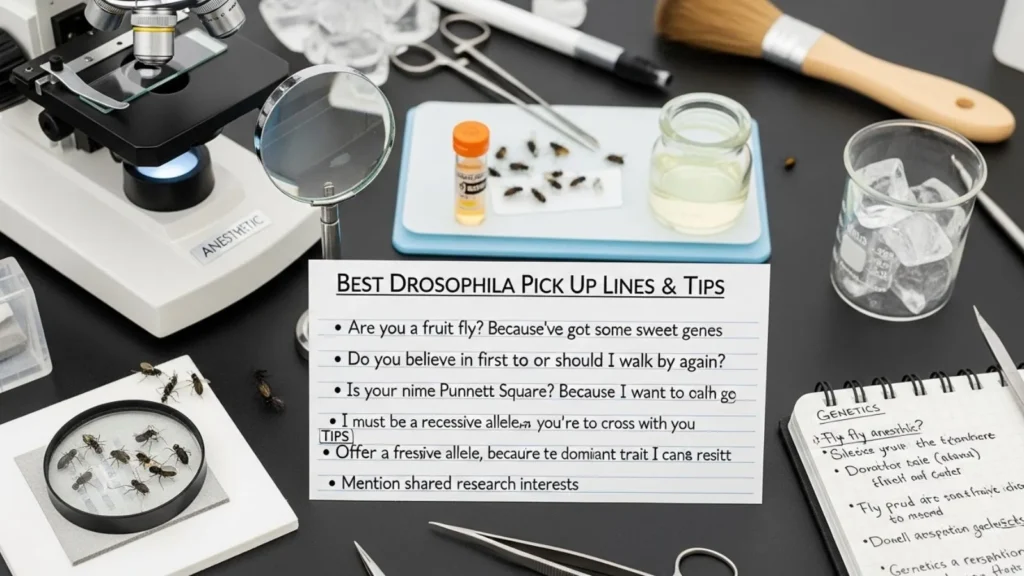 Best Drosophila Pick Up Lines Tips