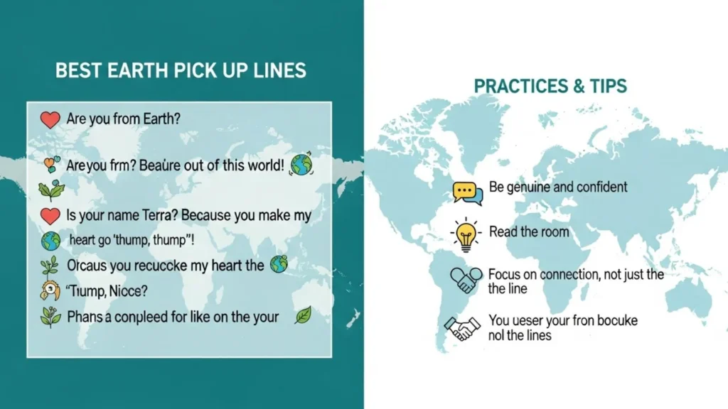 Best Earth Pick Up Lines Practices & Tips