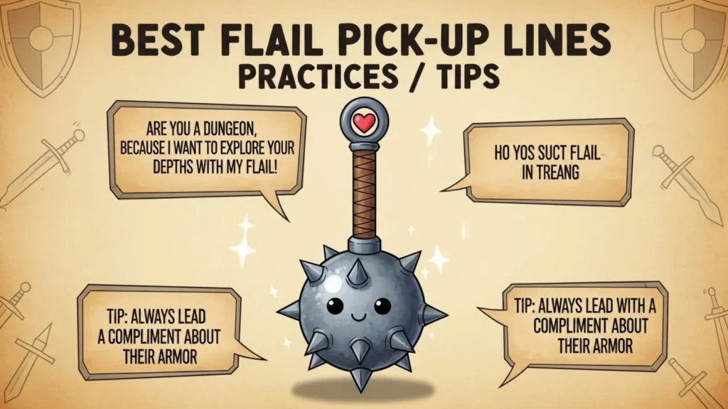 Best Flail Pick Up Lines Practices / Tips