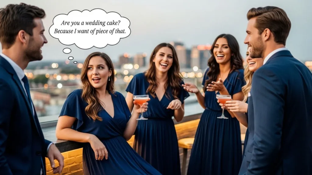 Bold & Confident Bridesmaid Pick Up Lines 