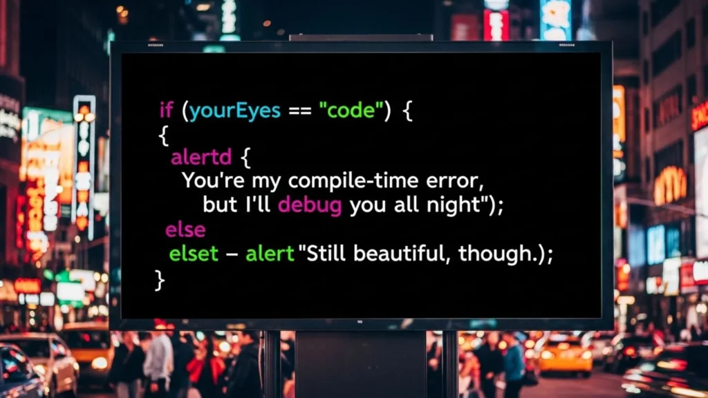 Bold and Confident Coded Pick Up Lines for the Fearless Flirt 