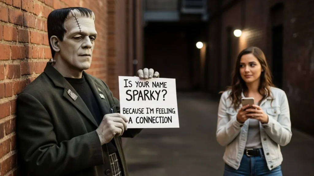 Bold and Confident Frankenstein Pick Up Lines  