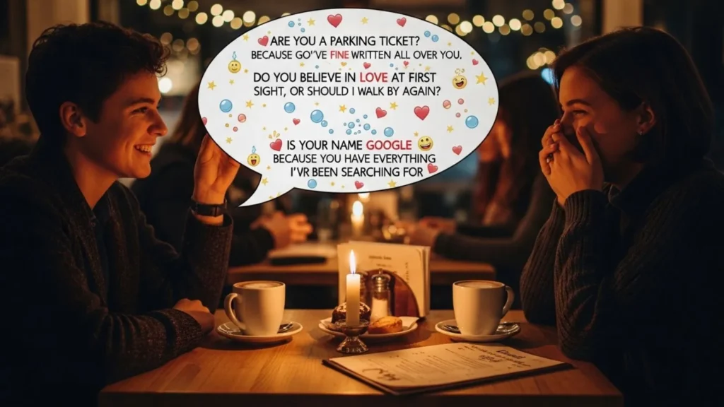 Cheesy Bubbly Pick Up Lines Suggestions