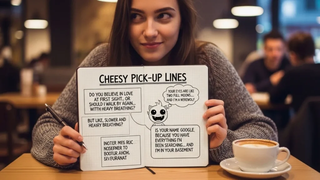 Cheesy Creepy Pick Up Lines Suggestions