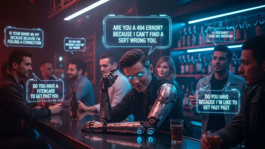 Cheesy Cyber Pick Up Lines