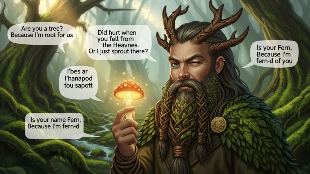 Cheesy Druidic Pick Up Lines That Are Gloriously Silly