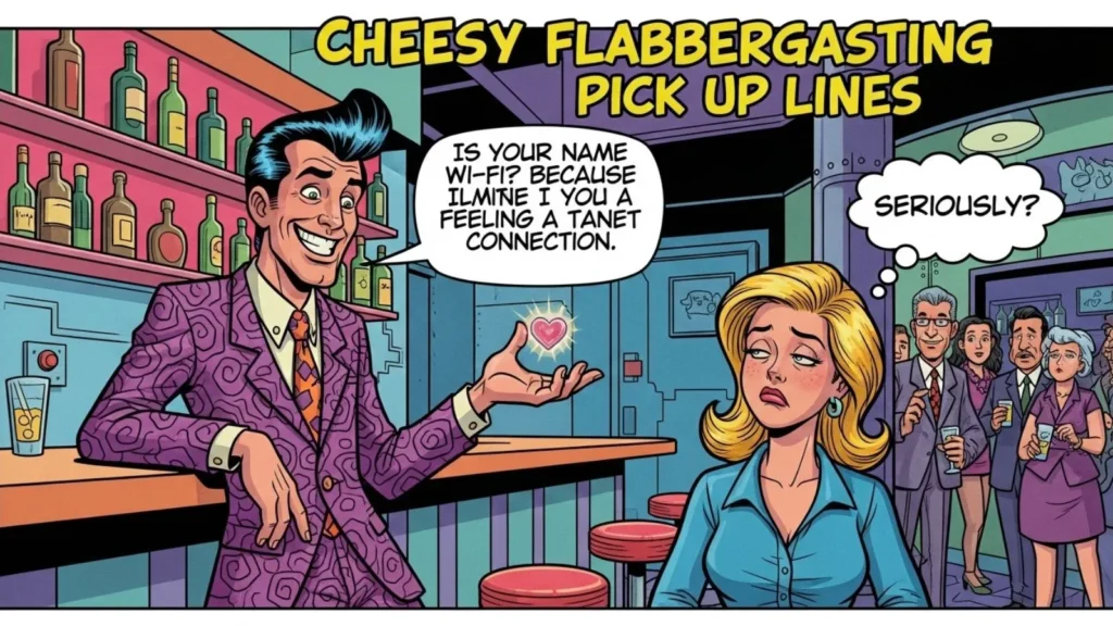 Cheesy Flabbergasting Pick Up Lines