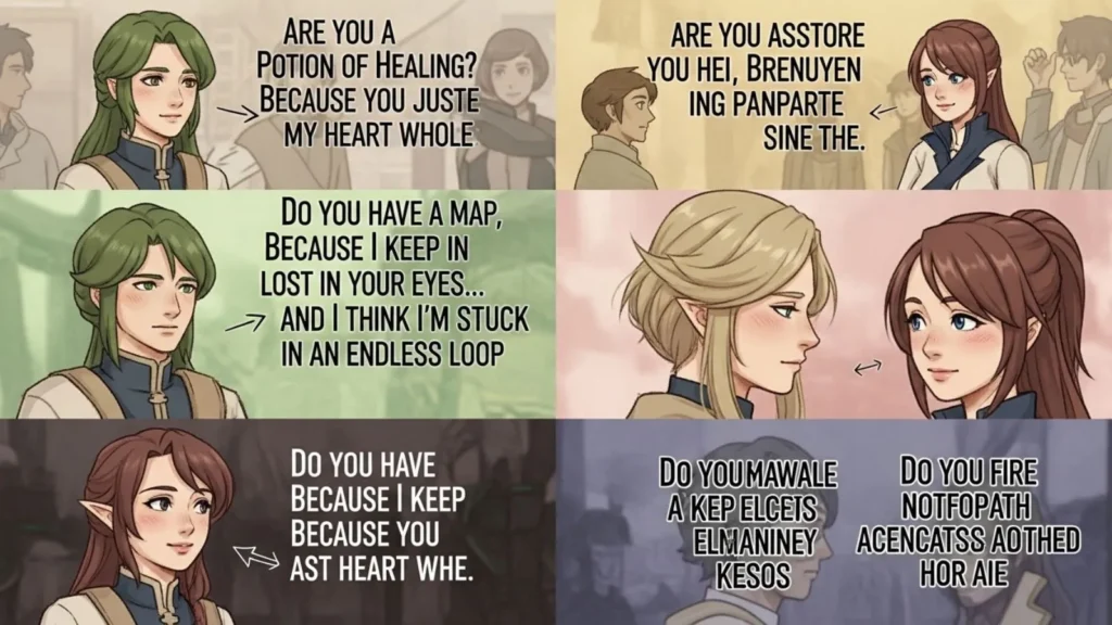 Cheesy Game Pick Up Lines That Are So Bad They're Good