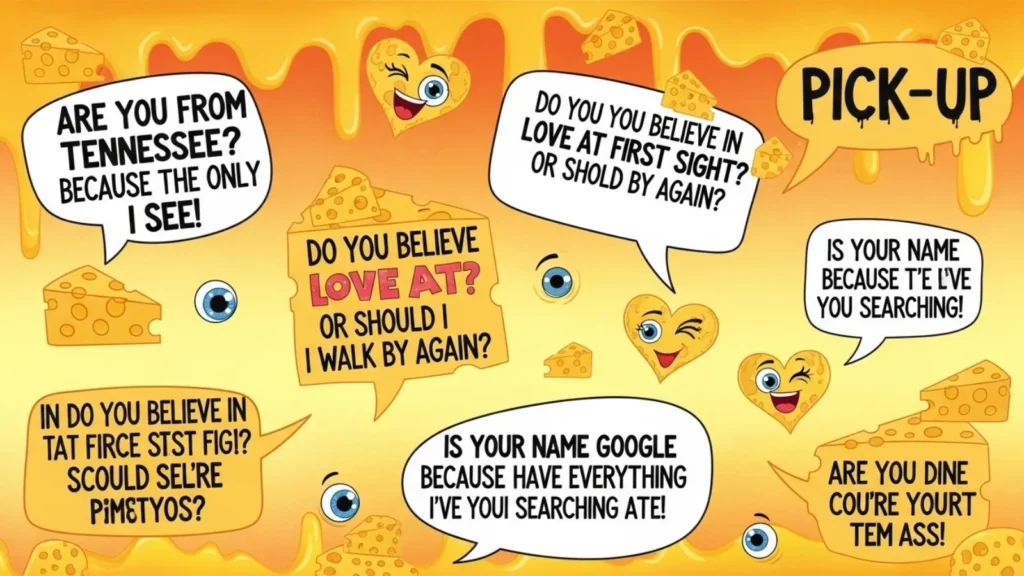 Cheesy / Playful Brilliant Pick Up Lines 