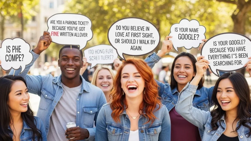 Cheesy / Playful Community Pick Up Lines