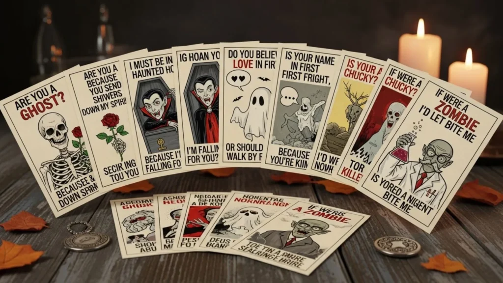 Clever Creepy Pick Up Lines Ideas