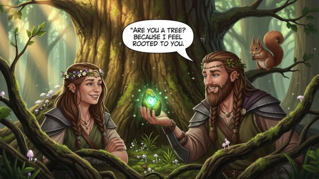Clever Druidic Pick Up Lines That Are Genuinely Witty