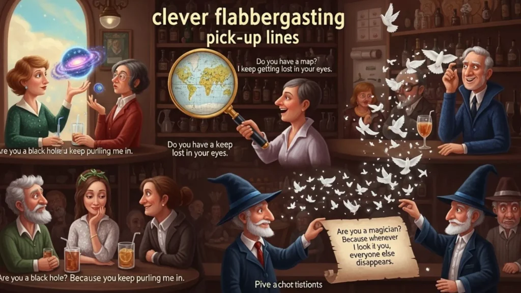 Clever Flabbergasting Pick Up Lines Ideas