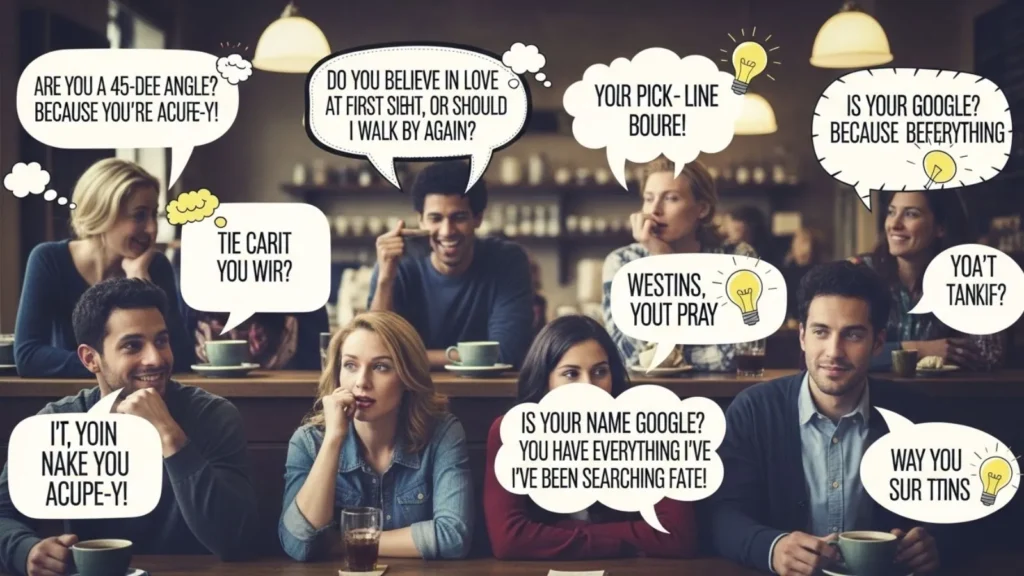 Clever / Unique Brilliant Pick Up Lines Ideas 