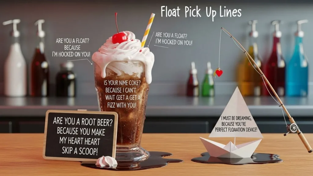 Clever / Unique Float Pick Up Lines Ideas