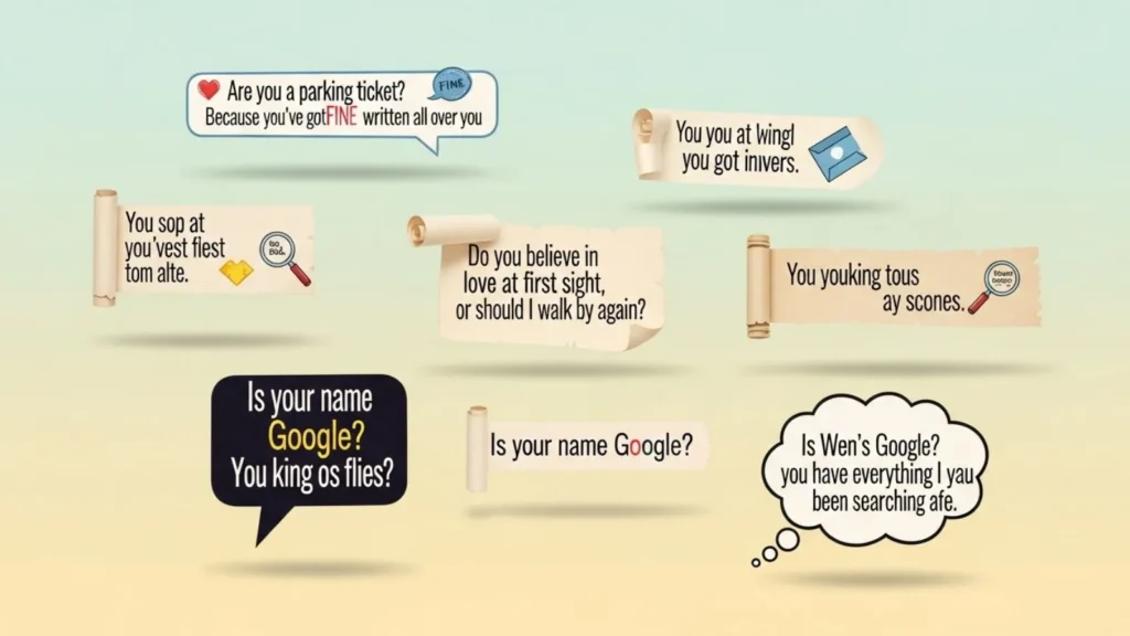 Clever / Unique Free Pick Up Lines Ideas