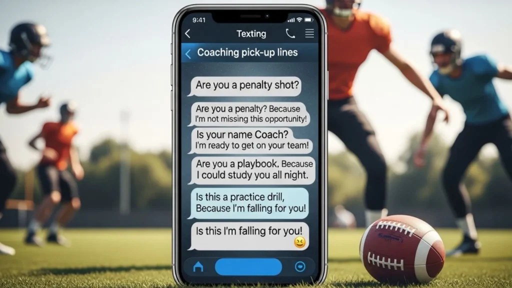 Coaching Pick Up Lines for Texting