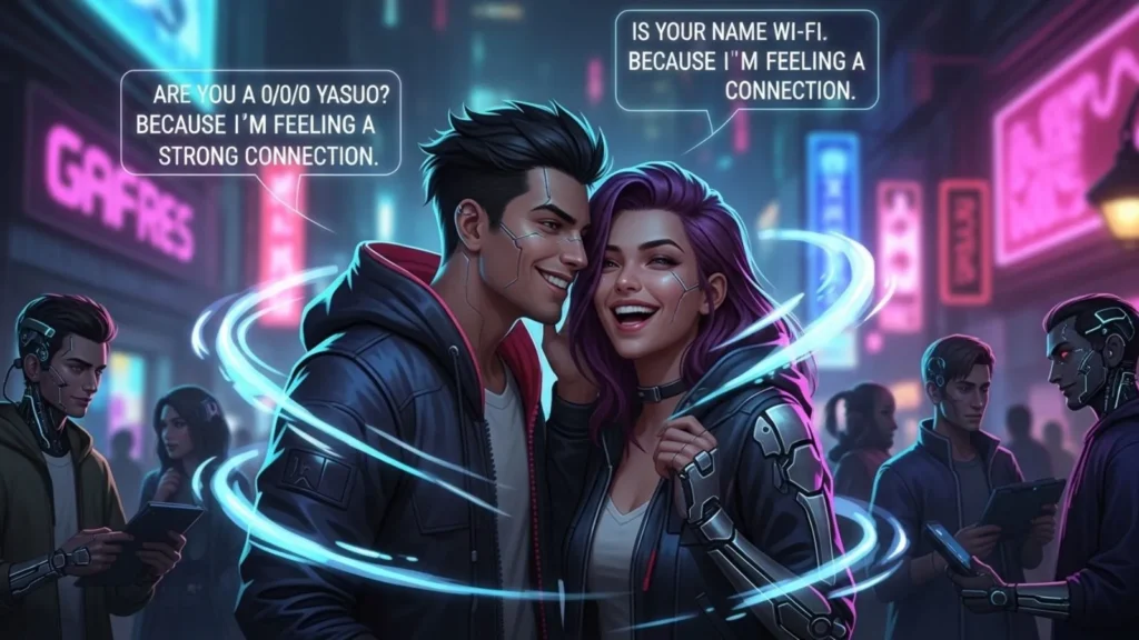 Cyber Pick Up Lines for Gamers
