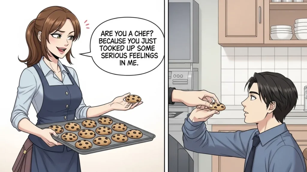 Flirty Cooking Pick Up Lines 