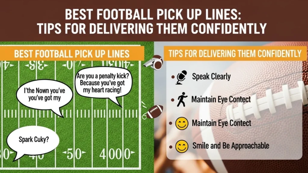 Best Football Pick Up Lines: Tips for Delivering Them Confidently