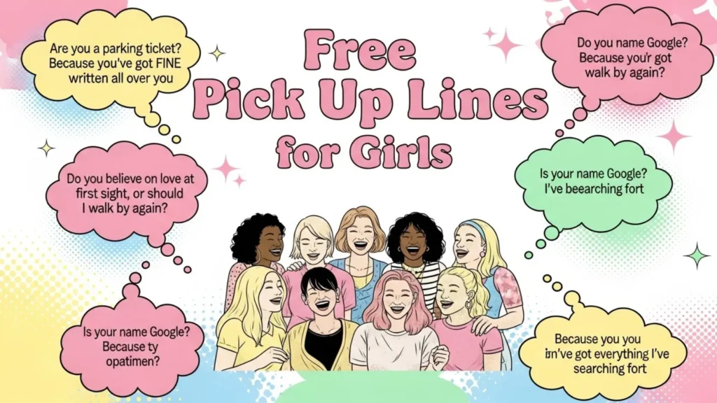 Free Pick Up Lines for Girls