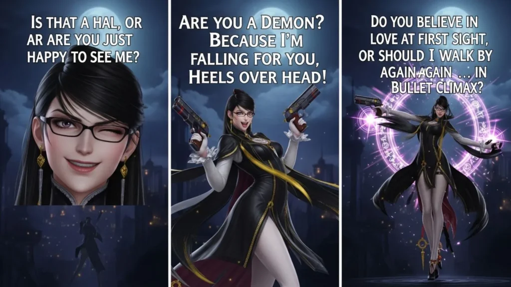 Funny Bayonetta Pick Up Lines  Lines That'll Make Them