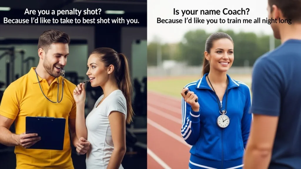 Funny Coaching Pick Up Lines