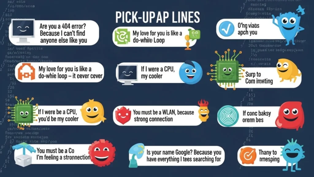Funny Coded Pick Up Lines That Will Make Anyone Smile 