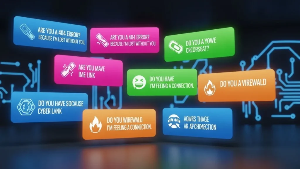 Funny Cyber Pick Up Lines: Light-Hearted Lines 