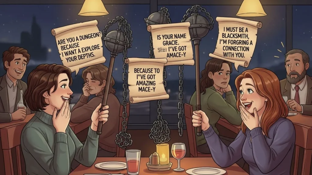 Funny Flail Pick Up Lines Examples