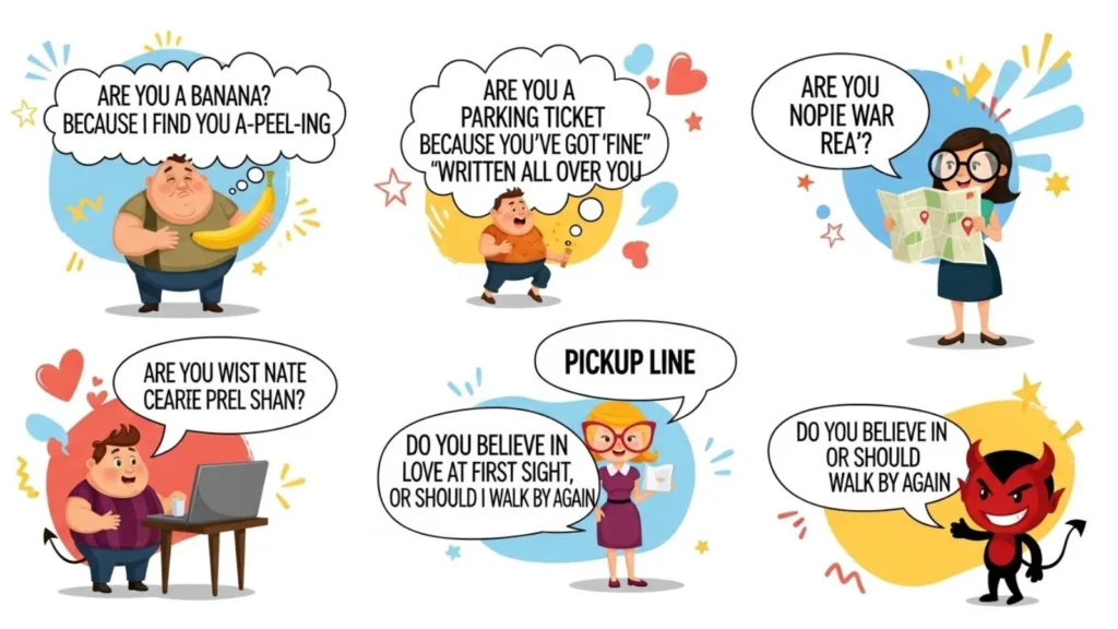 Funny Free Pick Up Lines Examples