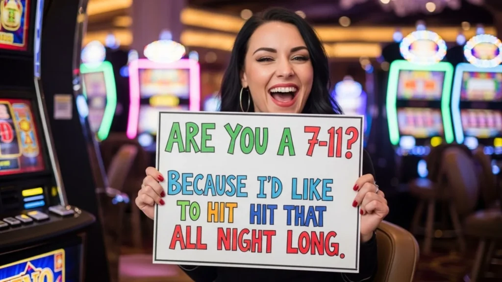 Funny Gambling Pick Up Lines That Will Make Anyone Smile
