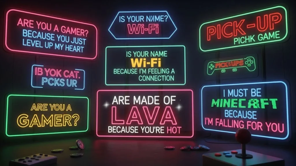 Funny Game Pick Up Lines That Will Make Anyone Smile 