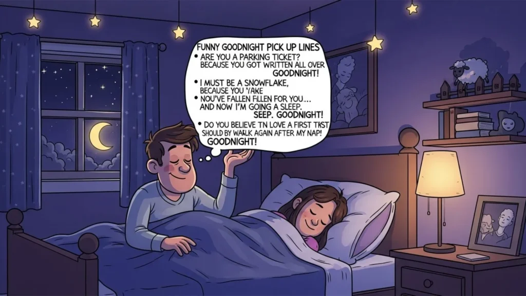 Funny Goodnight Pick Up Lines