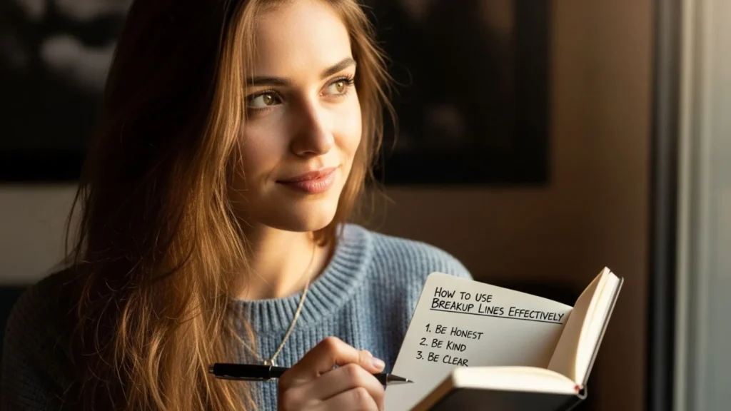 How to Use Breakup Lines Effectively